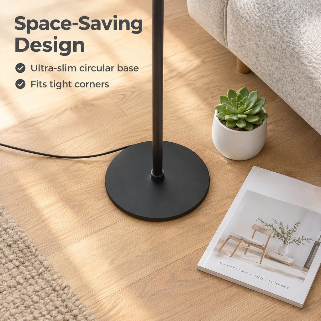 Luxury LED Eye-Caring Floor Lamp for Living Room