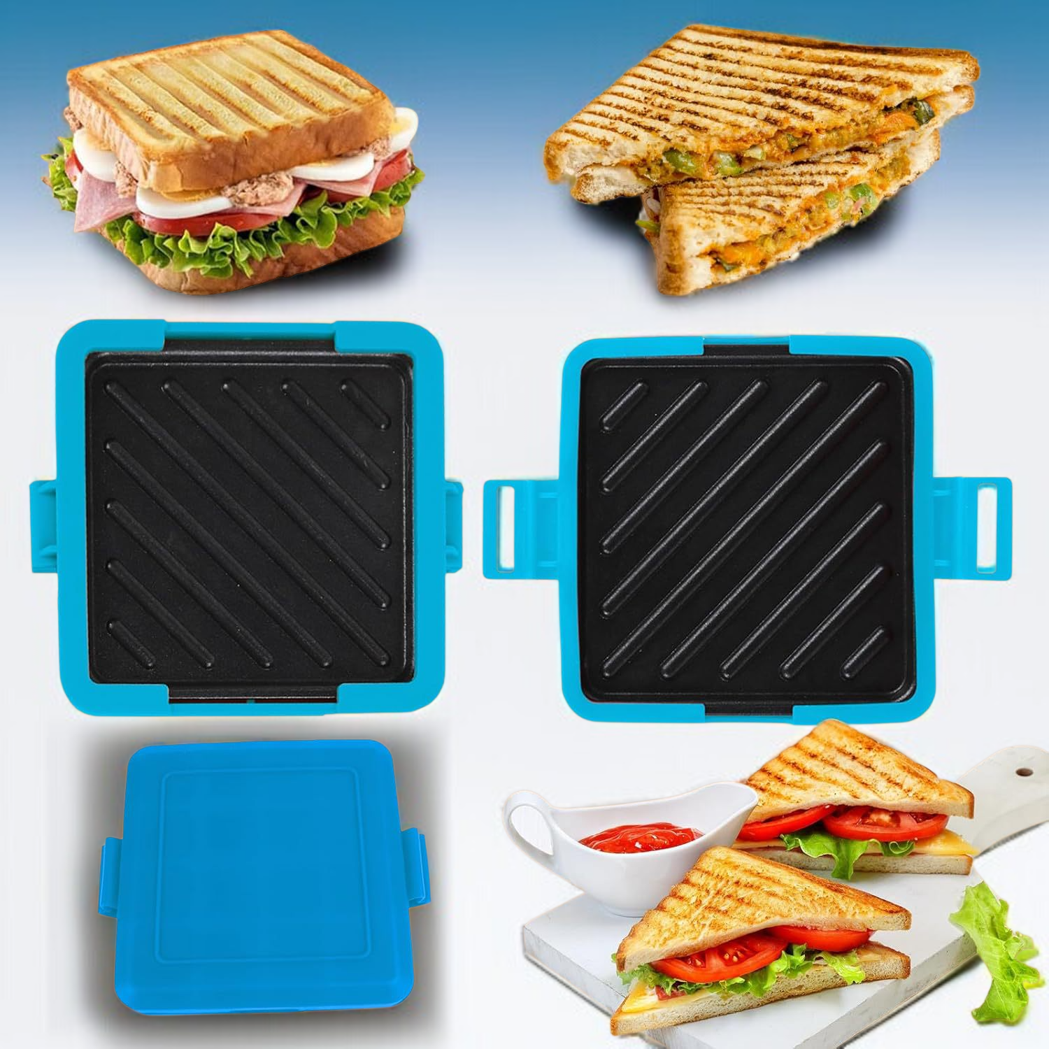 微波爐三明治烤盤機