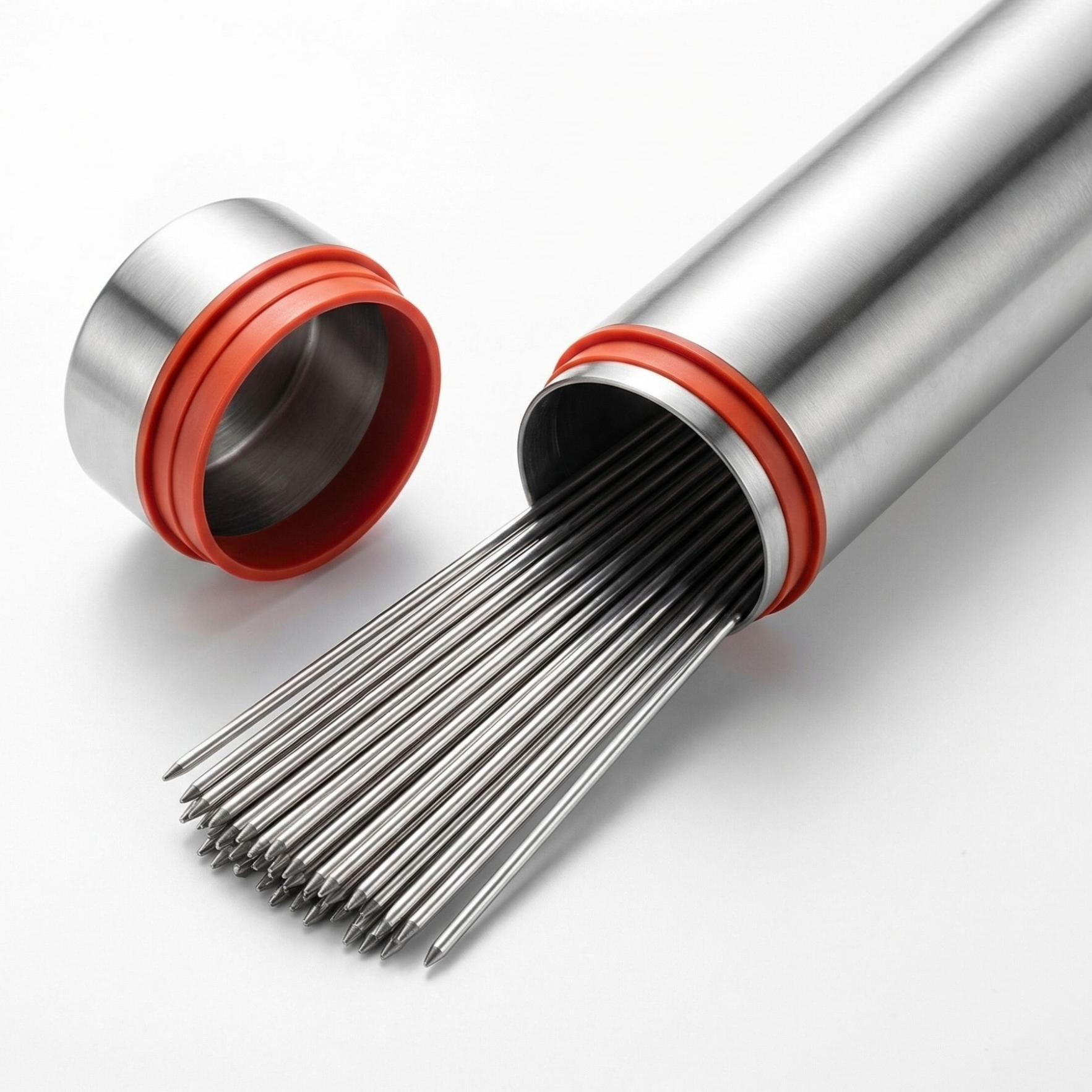 不銹鋼燒烤簽筒家用