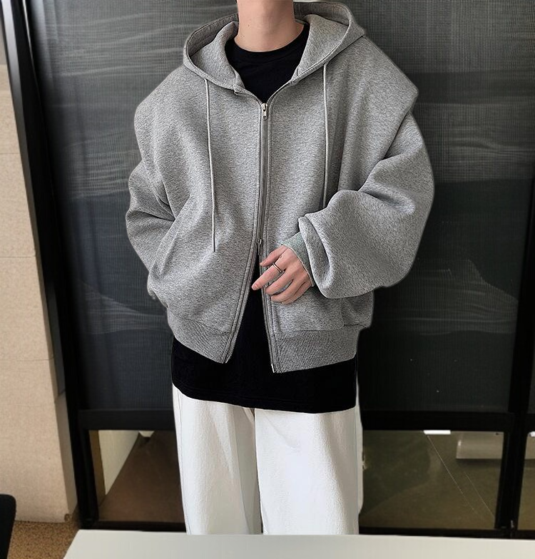 후드 카디건 남성용 코디 추천