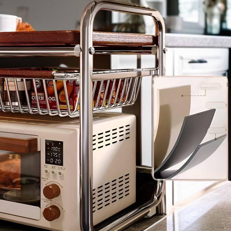 가정용 전자레인지 선반 라지 다용도 오븐 수납선반 스탠드 주방선반