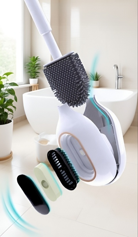 Cerdas resistentes del cepillo de baño