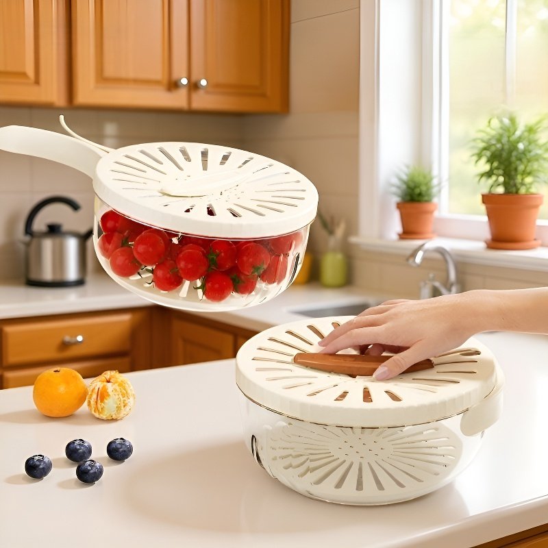 Cesta de drenaje cubierta