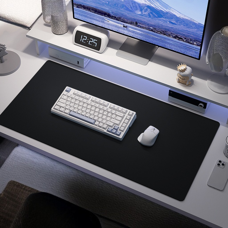  PU 가죽 데스크패드 방수 마우스패드 사무용 책상매트