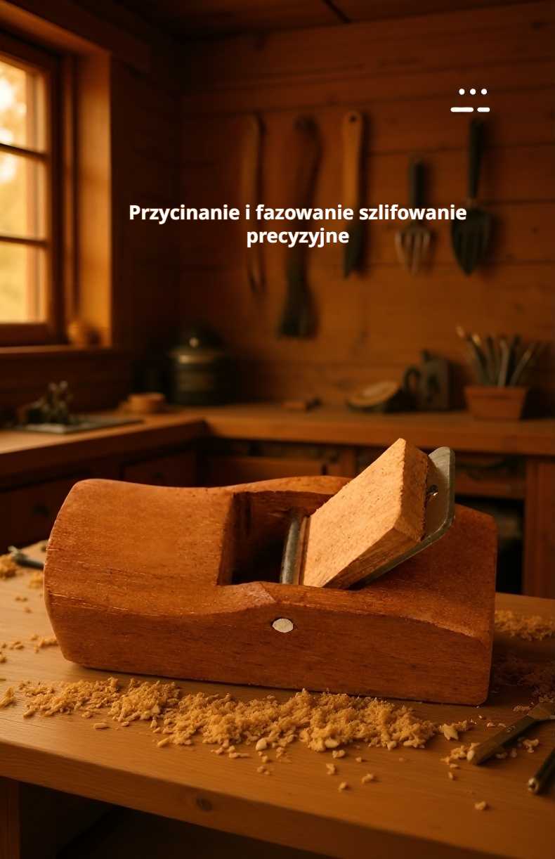 Precyzyjna obróbka drewna strugiem stolarskim