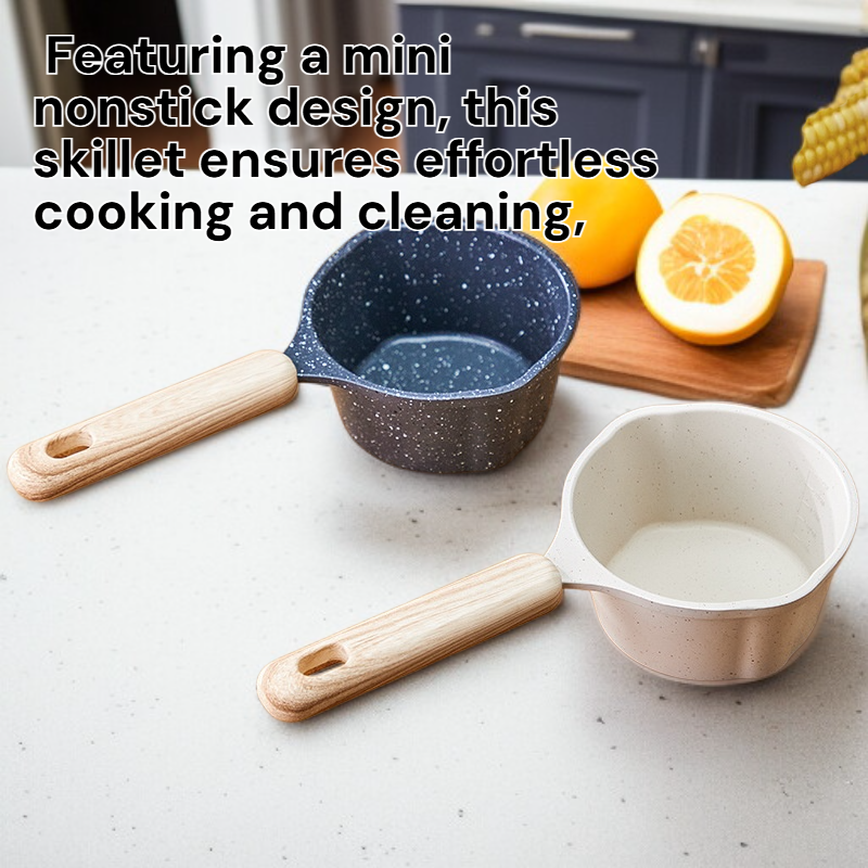  Mini Nonstick Oil Splash-Proof Kitchen Pan