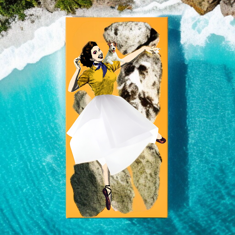 フリルスカートティッシュボックス 蓬裙少女フェイス カートゥーンアニメ少女 ティッシュケース