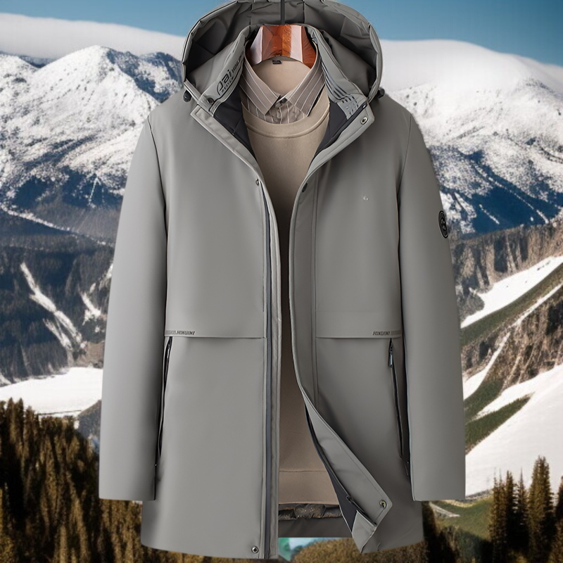 남성 비즈니스 도톰한 보온 패딩 그래핀 도톰한 보온 패딩