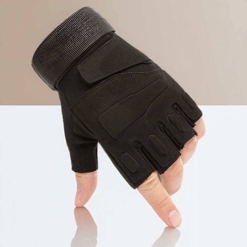 Unisex sports half finger gloves