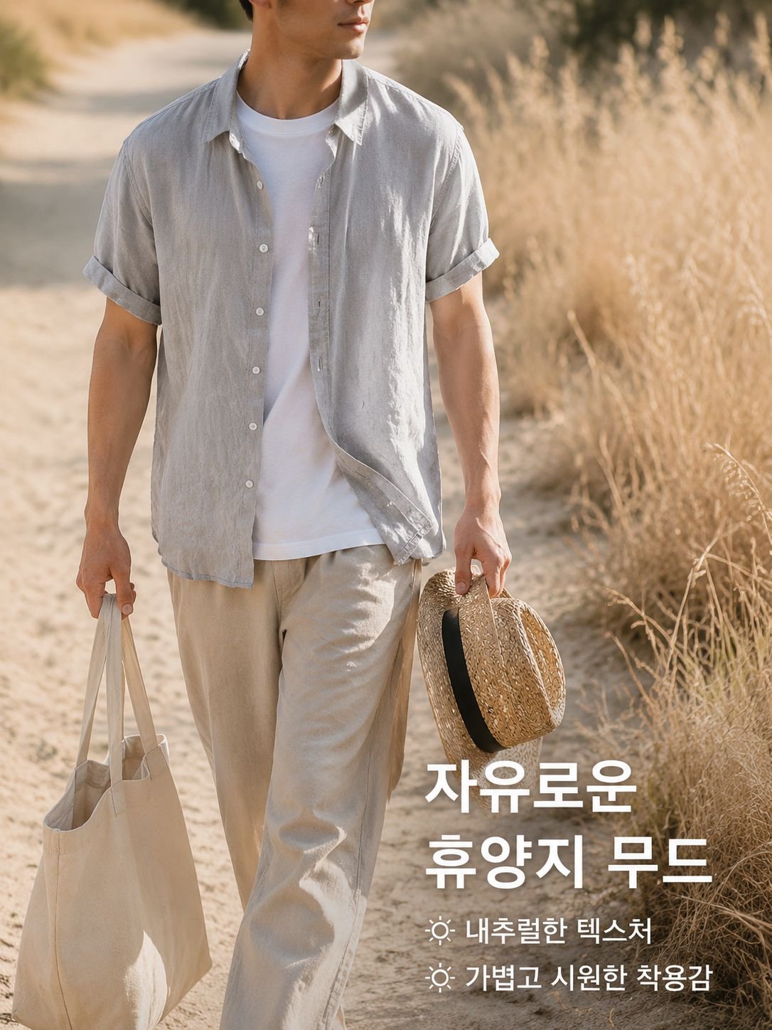 여름철 추천 남성 반팔 셔츠