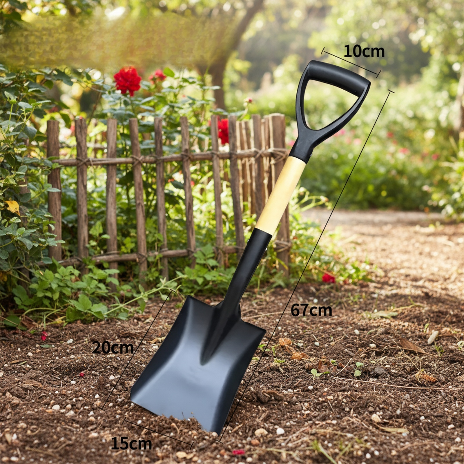 Outil de jardinage en fer robuste