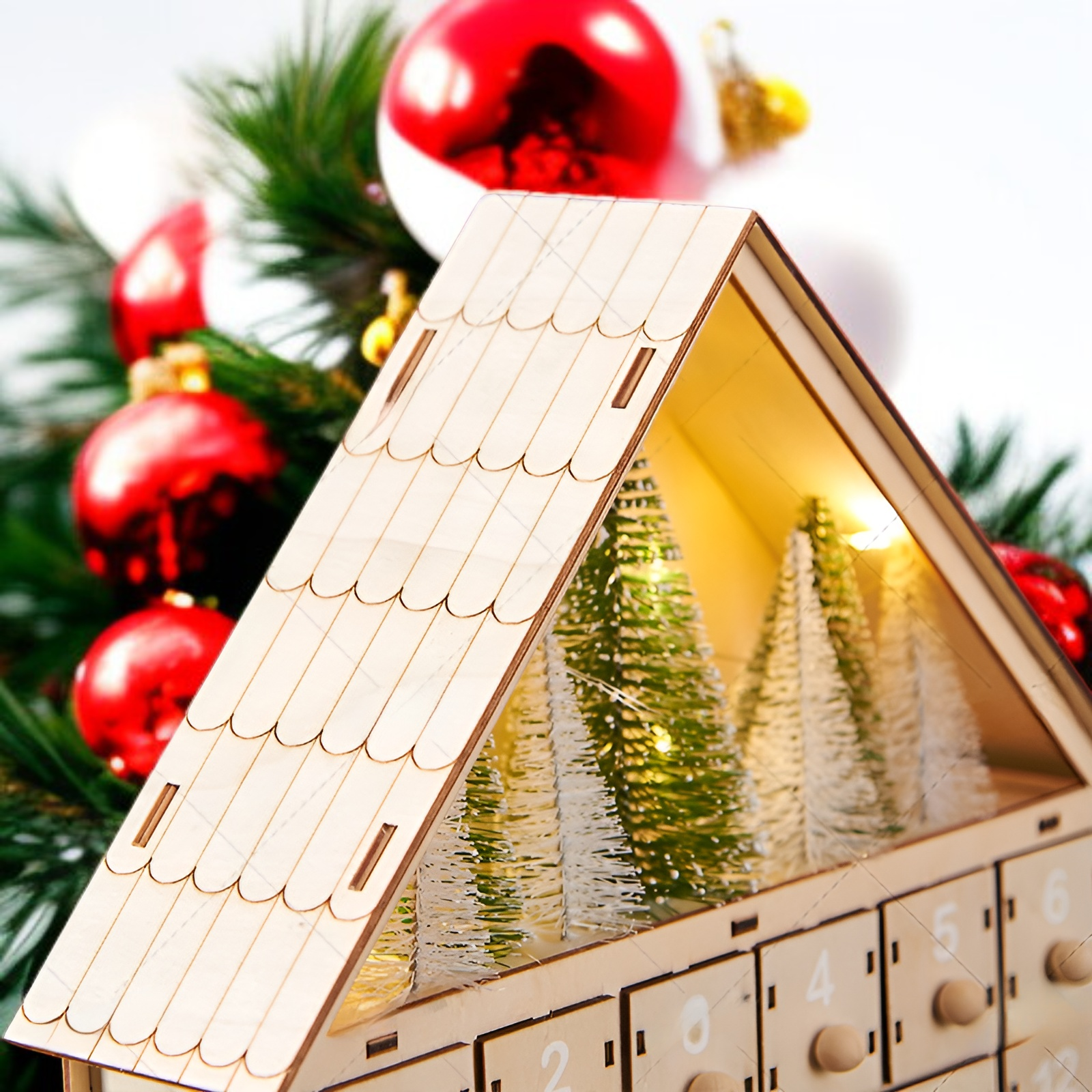 창의적인 나무 크리스마스 선물