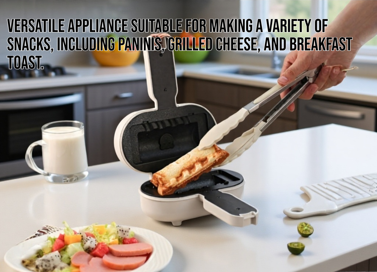 Mini hot press sandwich toaster for home use