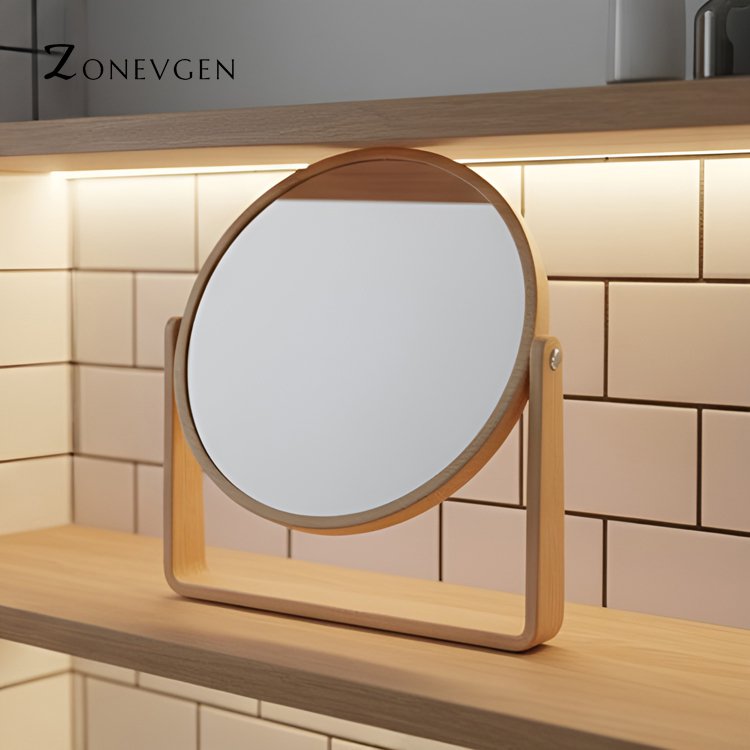 모던 인테리어에 어울리는 둥근 거울