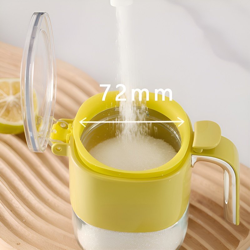 방습 밀폐 대용량 조미료통 누름식 조미료 케이스