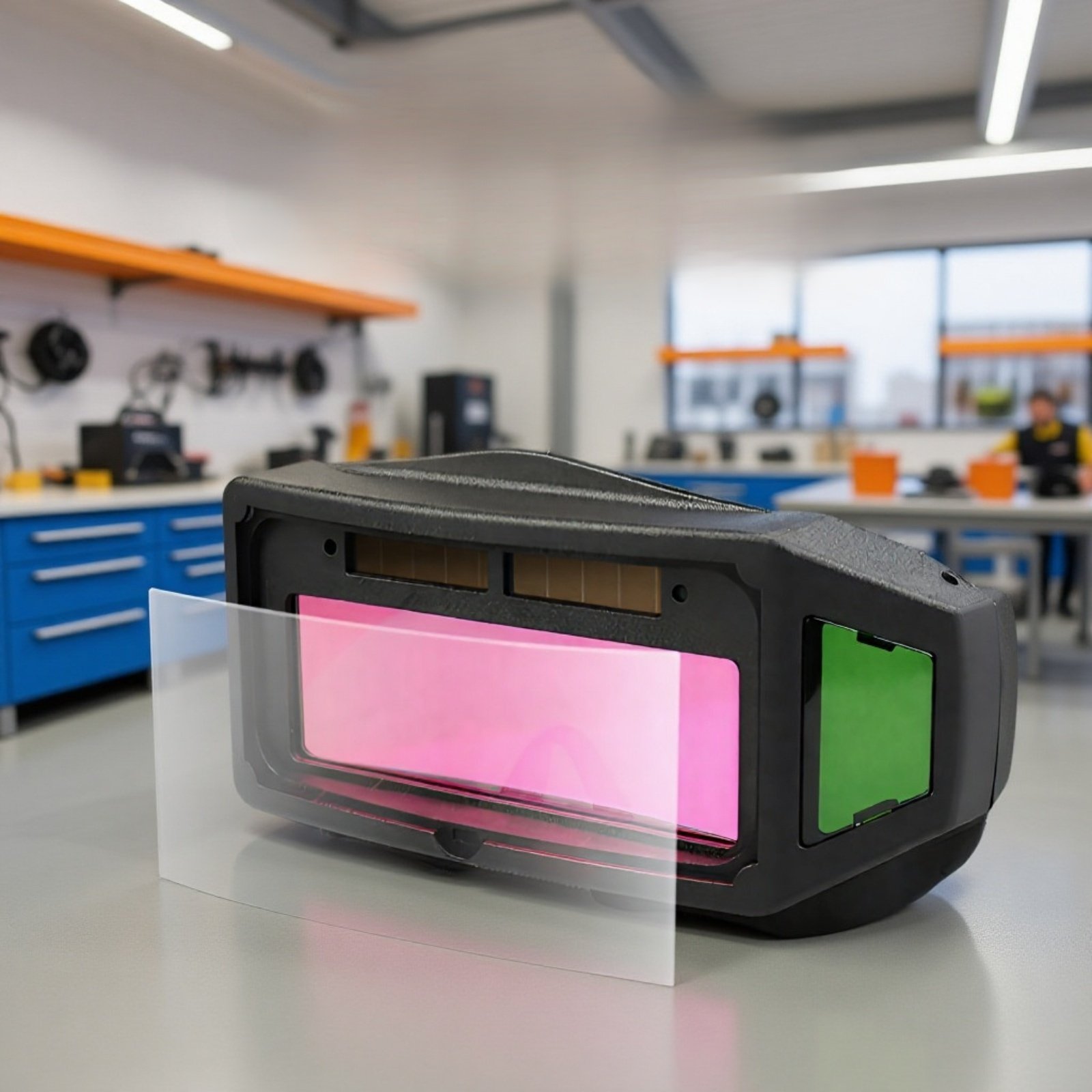 Auto-darkening Welding Safety Glasses