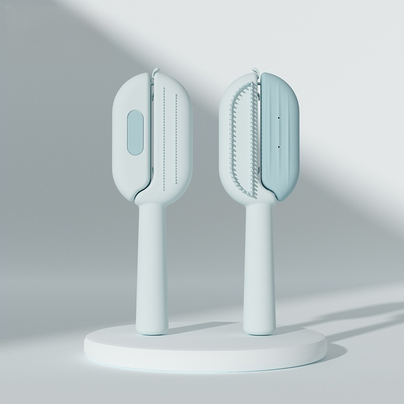 세척 가능한 애완견 털 제거 빗