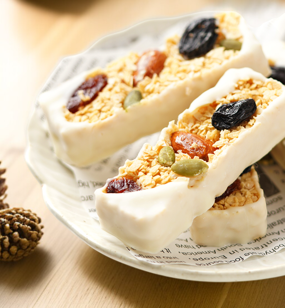 持ち運び便利な健康スナックバー