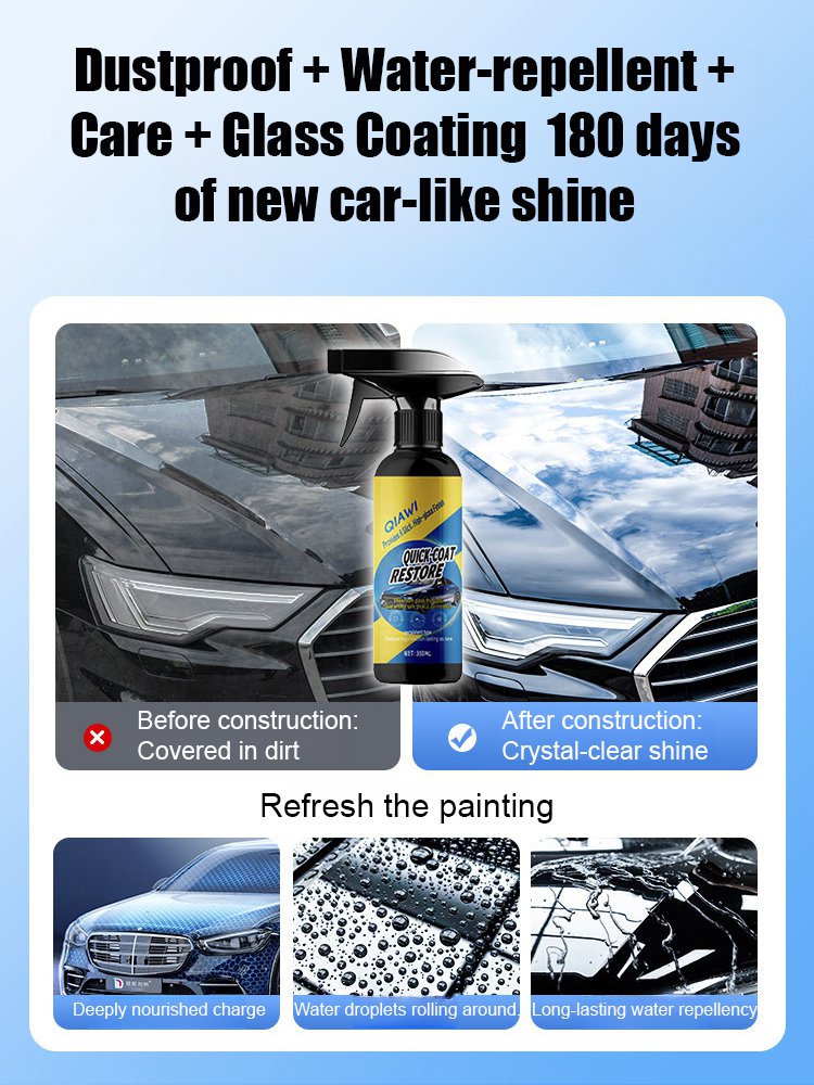【No Wax. No Car Shop】Car Nano Coating Spray