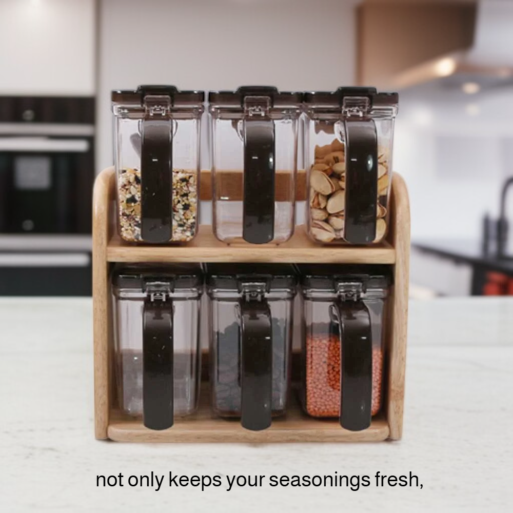 Glass Spice Jar