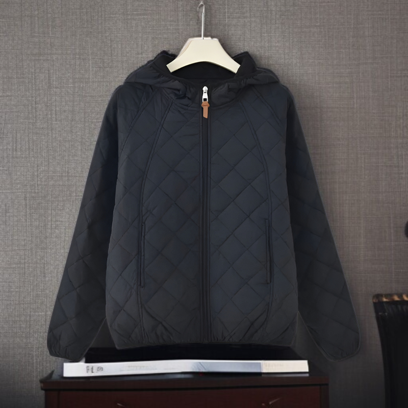 新作冬用軽量ショートダウンコート レディース ファッション 保温 ゆったり フード付き