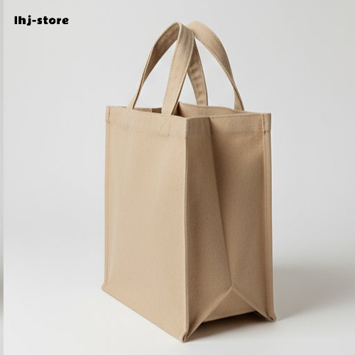 Großvolumige Pendler-Canvastasche