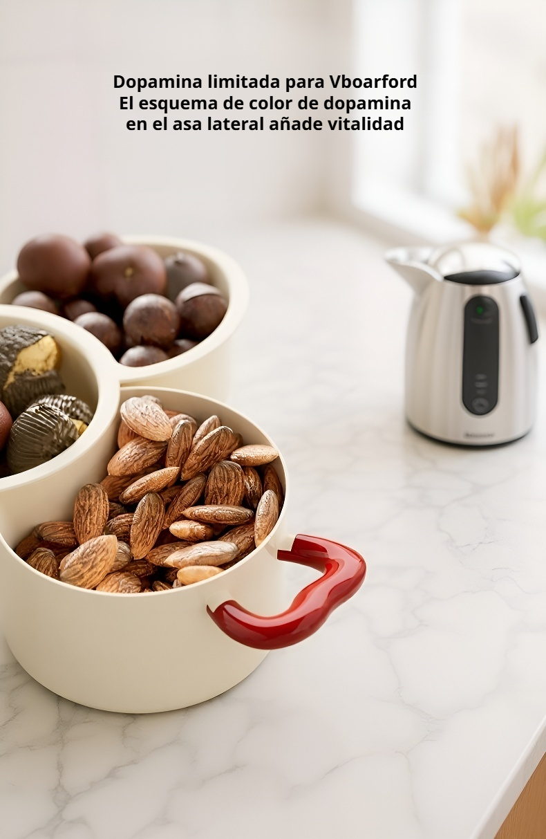 Fuente para frutas fácil de limpiar