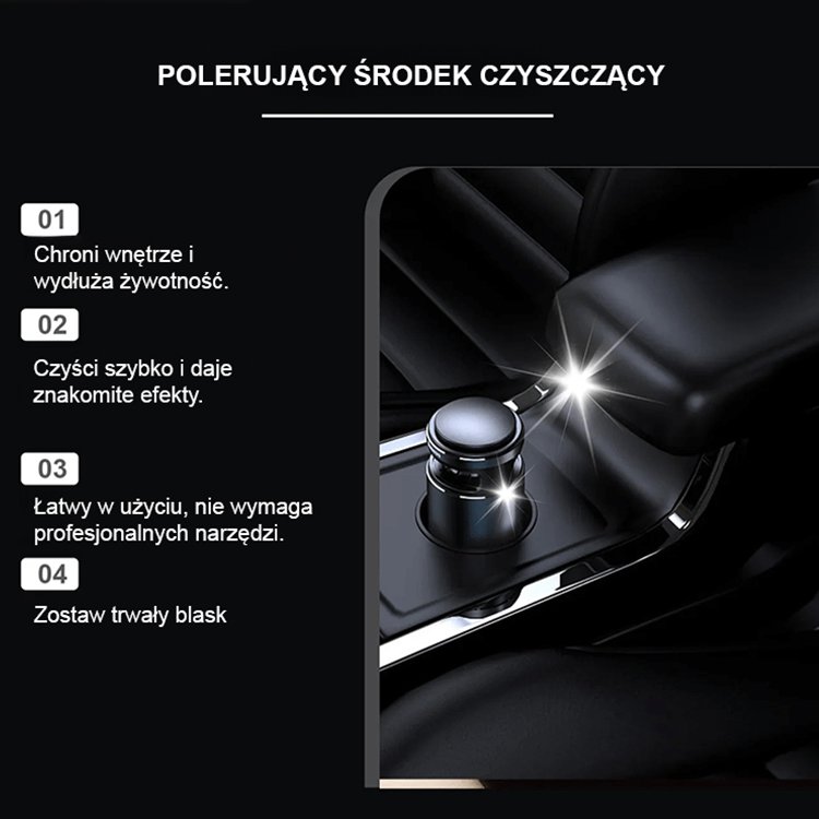 Środek do pielęgnacji i renowacji wnętrza samochodu