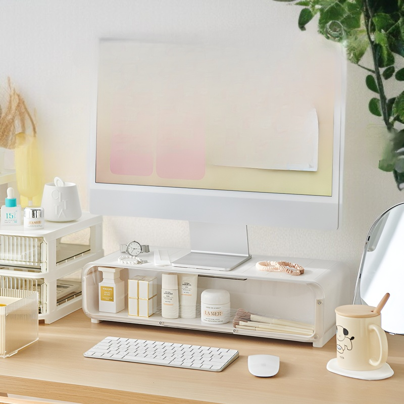 Computer-Monitor Erhöhung Rack Büro Desktop multifunktionale Lagerung Rack Blind Box Lagerung Box