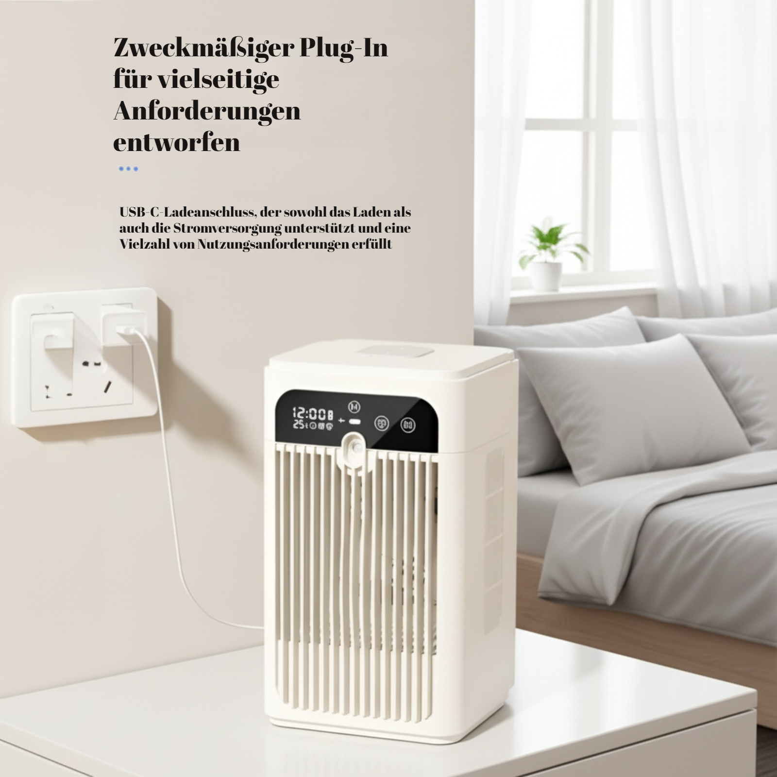 Desktop-Mist-Klimaanlagenventilator