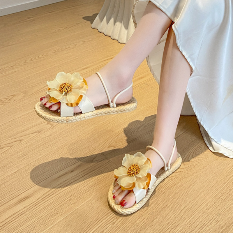 Sunflower Summer Slippers