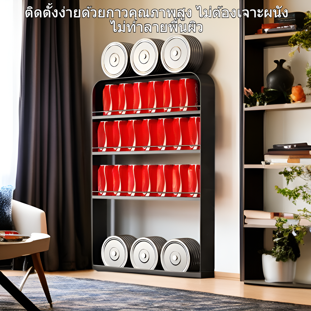 ตู้เก็บผ้าขนหนูในห้องน้ำ แบบบาง ติดตั้งด้วยกาว ไม่ต้องเจาะผนัง