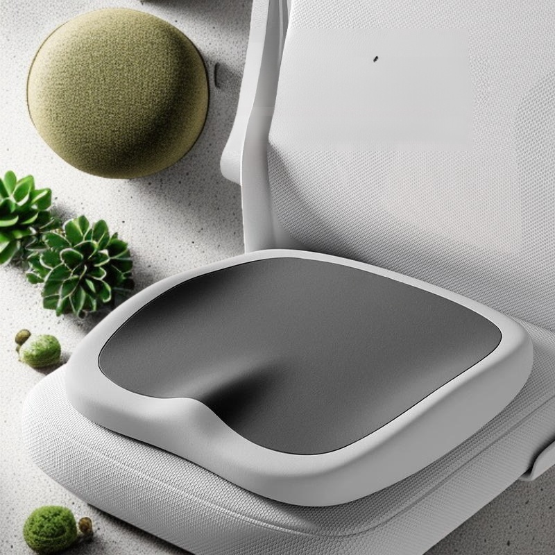 مجموعة وسادة مقعد السيارة ودعم أسفل الظهر، كرسي مكتب من إسفنج الذاكرة