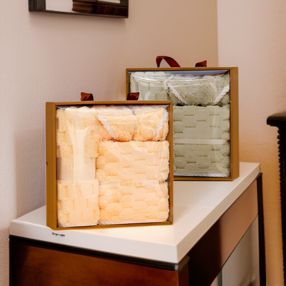 코랄 플리스 타월 선물 세트