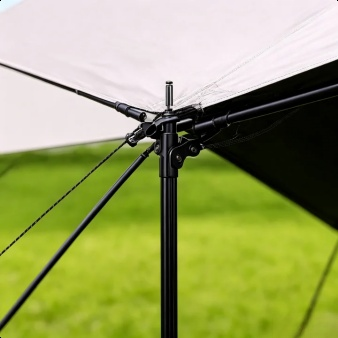 2-in-1 canopy and tent design for camping