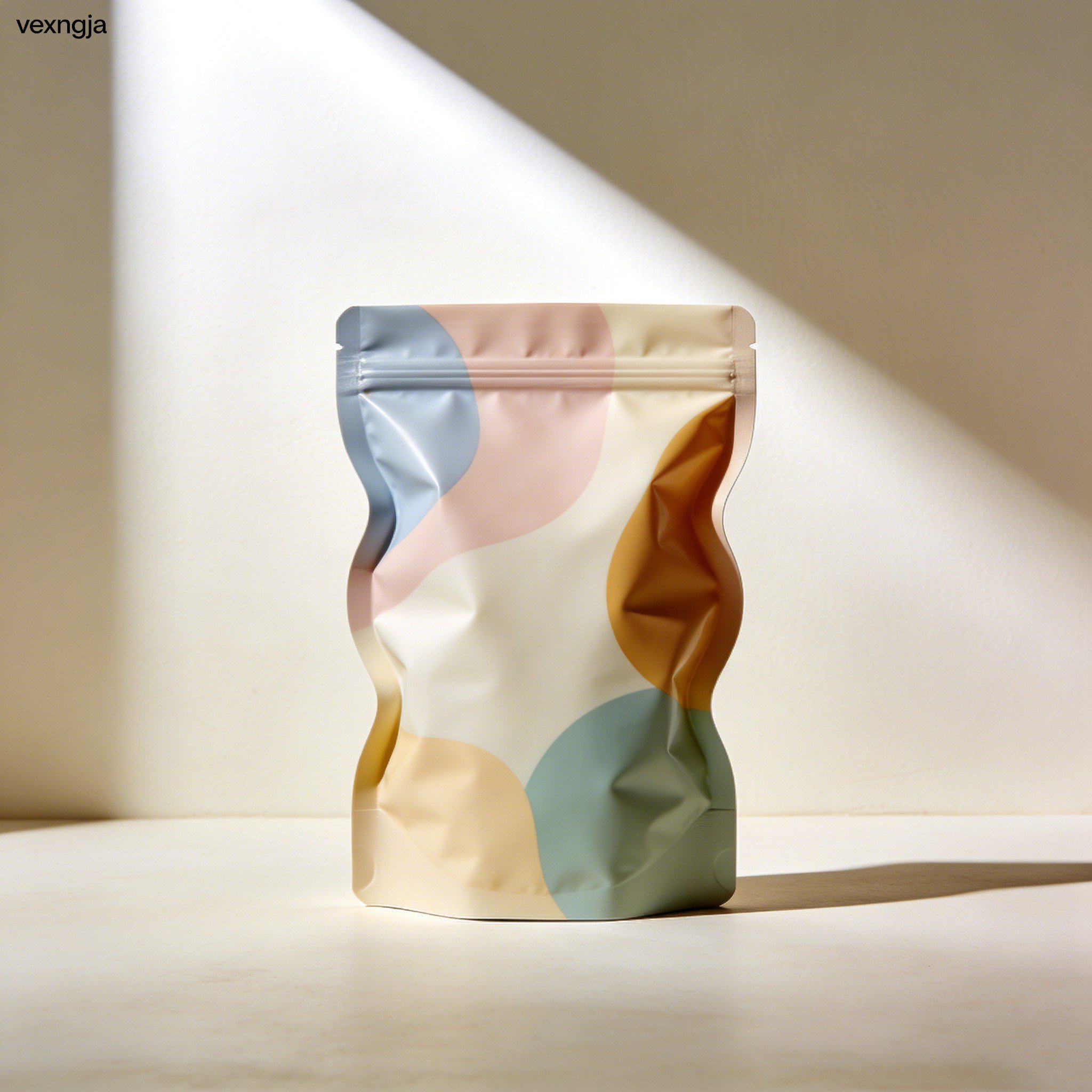 Stack of 40 food sealing bags for kitchen storage