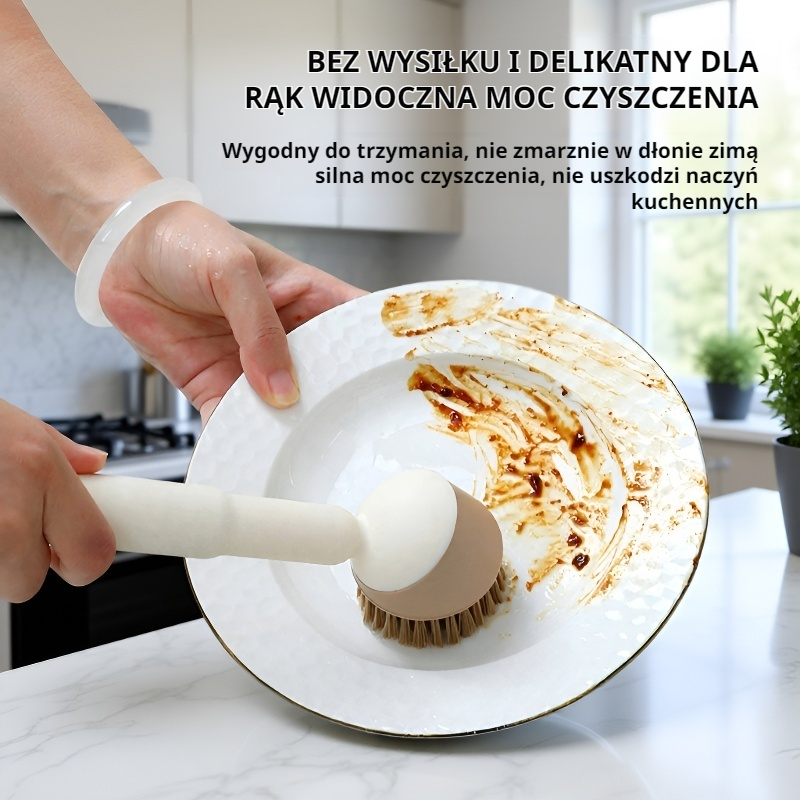 Wielofunkcyjna szczotka do czyszczenia z długą rączką