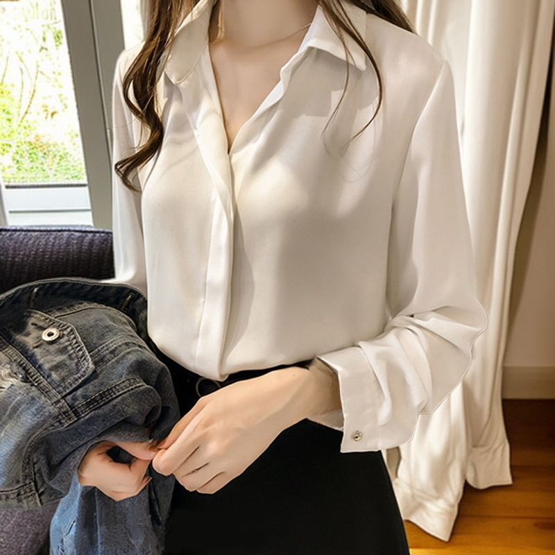 빅사이즈 한국풍 긴팔 셔츠, 생생한 색상과 편안한 원단으로 자신감 표현