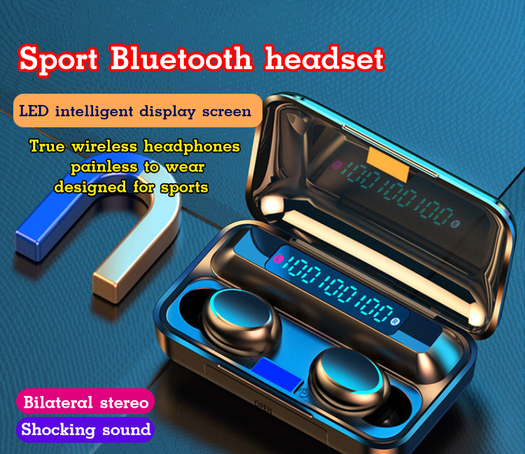 F9 Bluetooth in-ear headphones