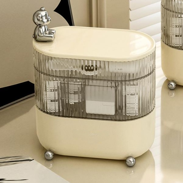 Multi-functional Desktop Earphone Organizer & Cable Winder Box