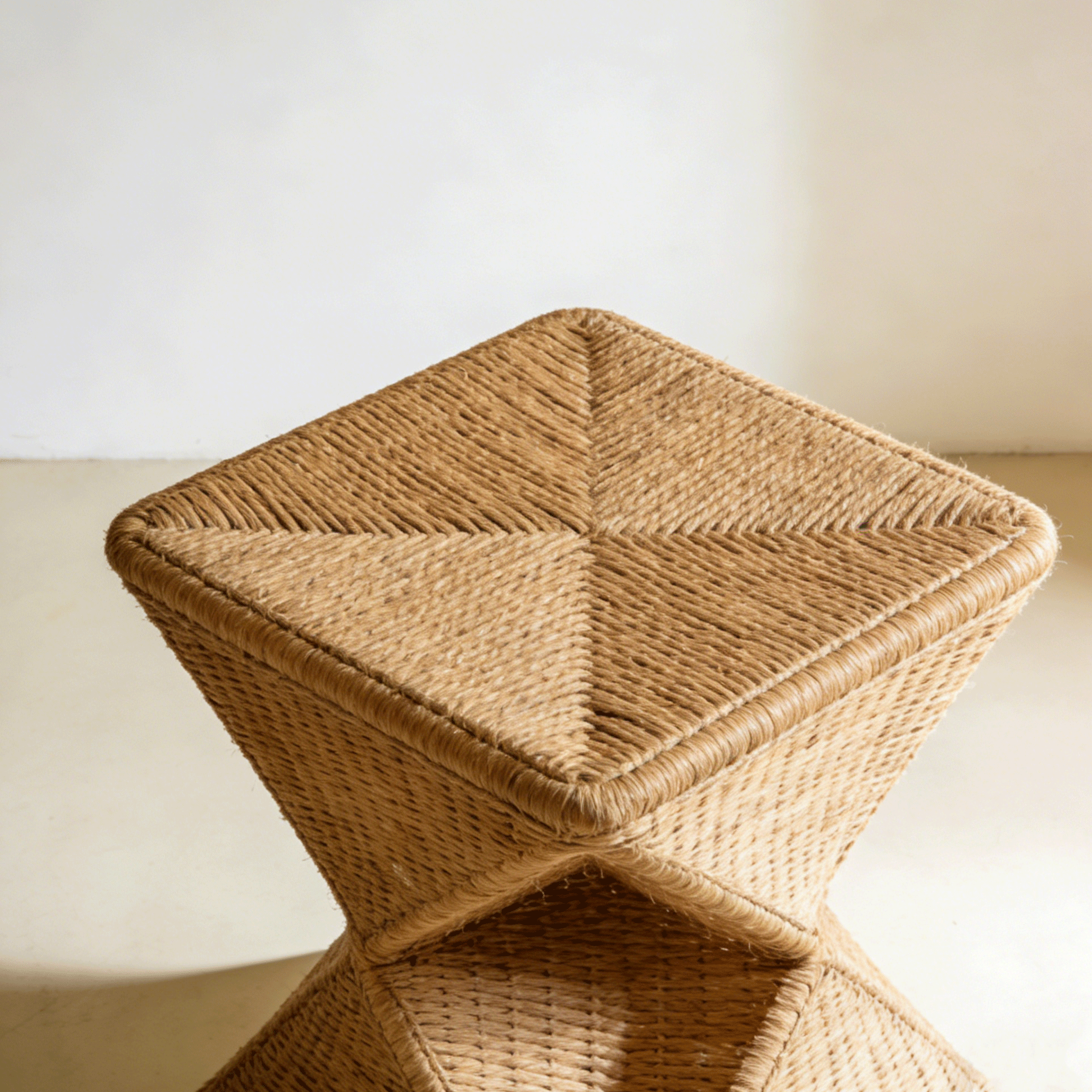 โต๊ะหวายดีไซน์พิเศษสำหรับห้องนั่งเล่น