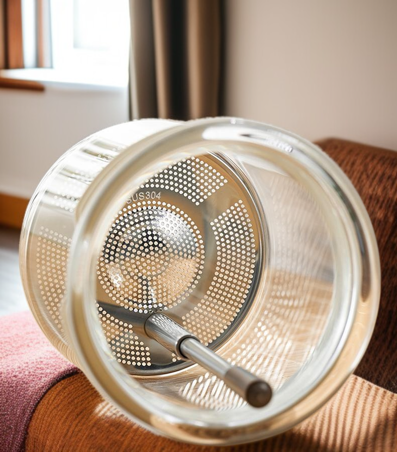 High quality glass teapot with water separation