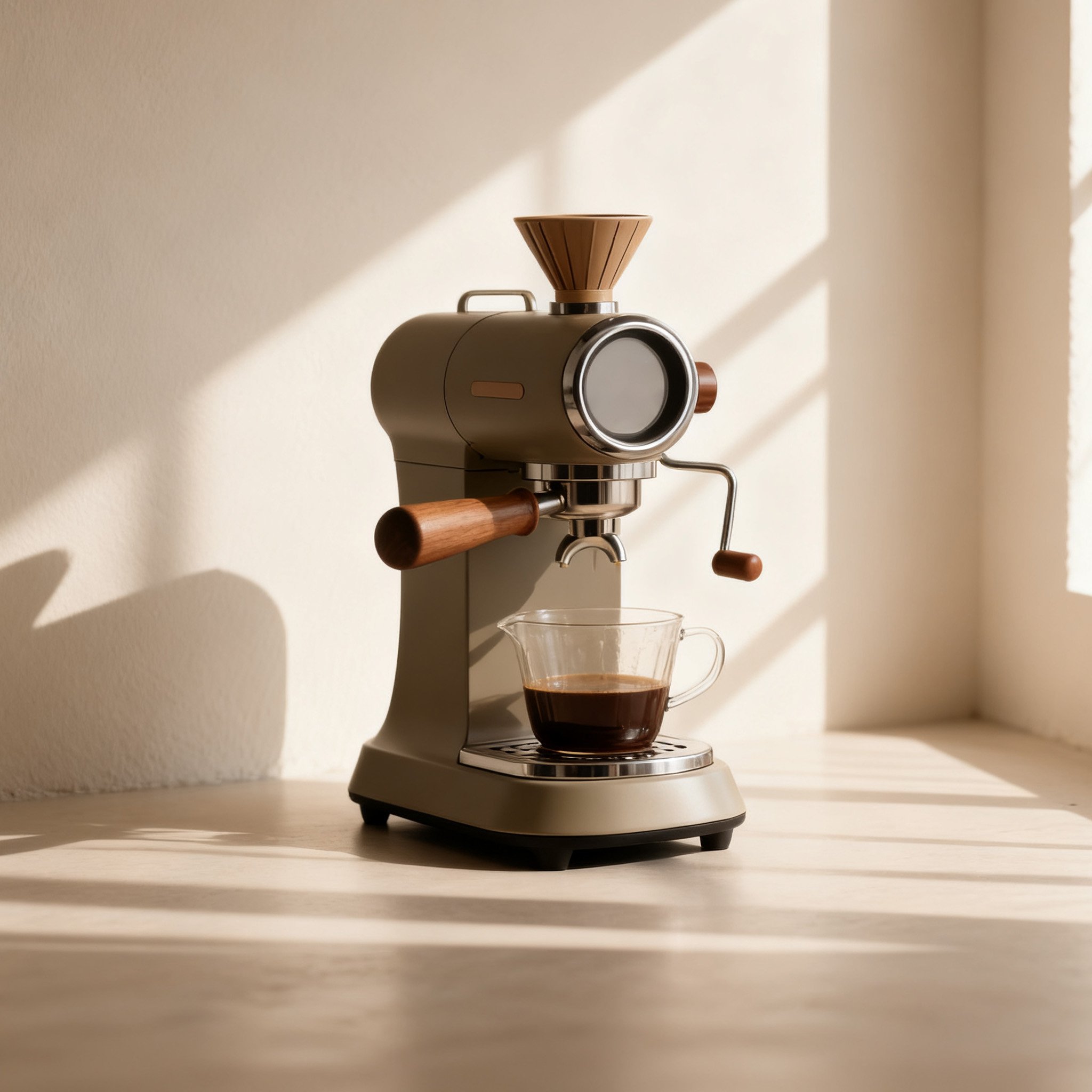 ヴィンテージ調エスプレッソメーカー