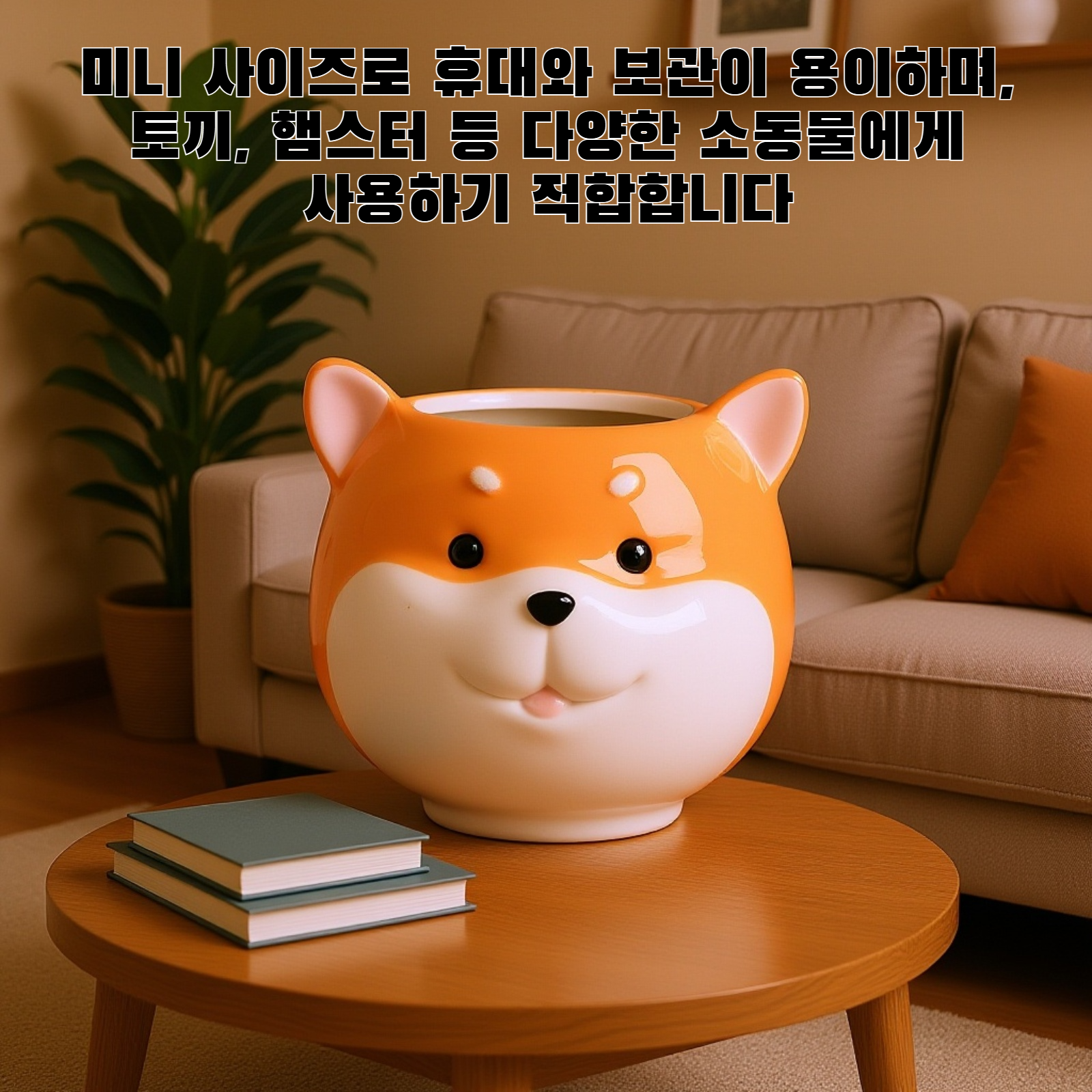 작은 동물용 병