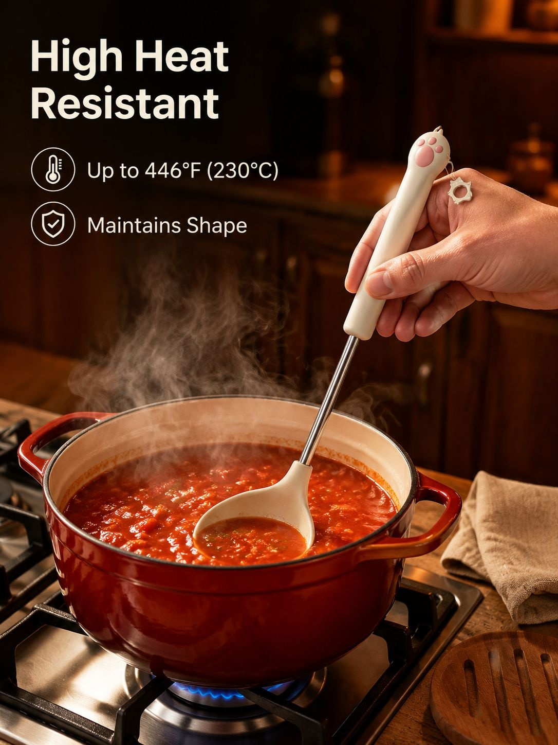 Food Grade Silicone Kitchen Utensil Set