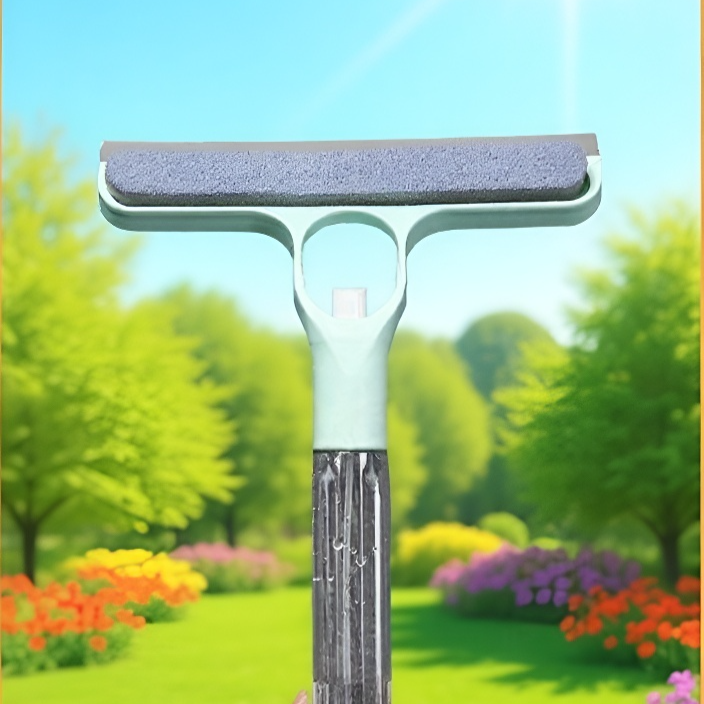 Permetezős ablaktisztító ergonomikus markolattal