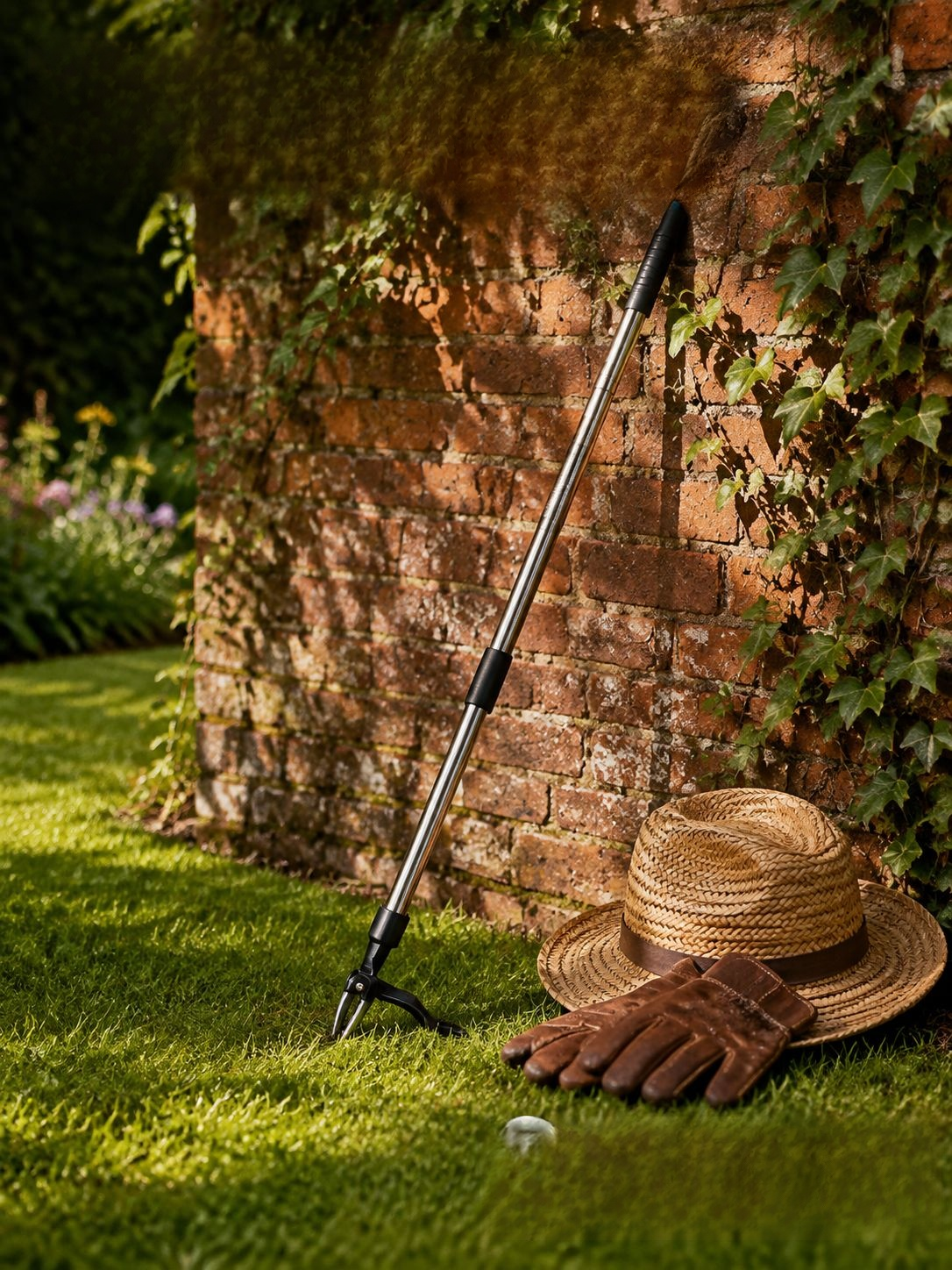 [Recommended by Gardeners] Back-Friendly Standing Manual Weeder