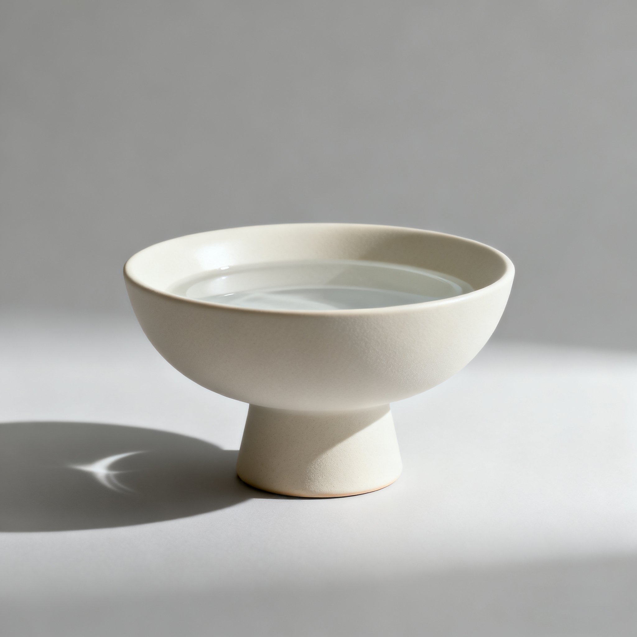 오프 화이트 세라믹 하이풋 볼