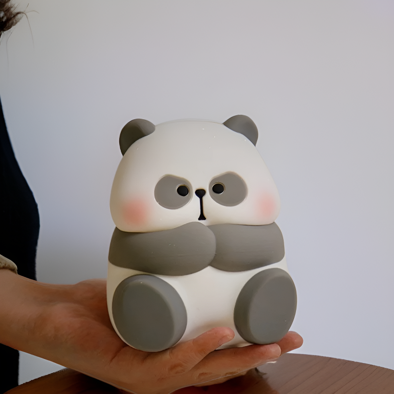 Cute Panda LED Mood Light, Stress Relief Bedside Lamp