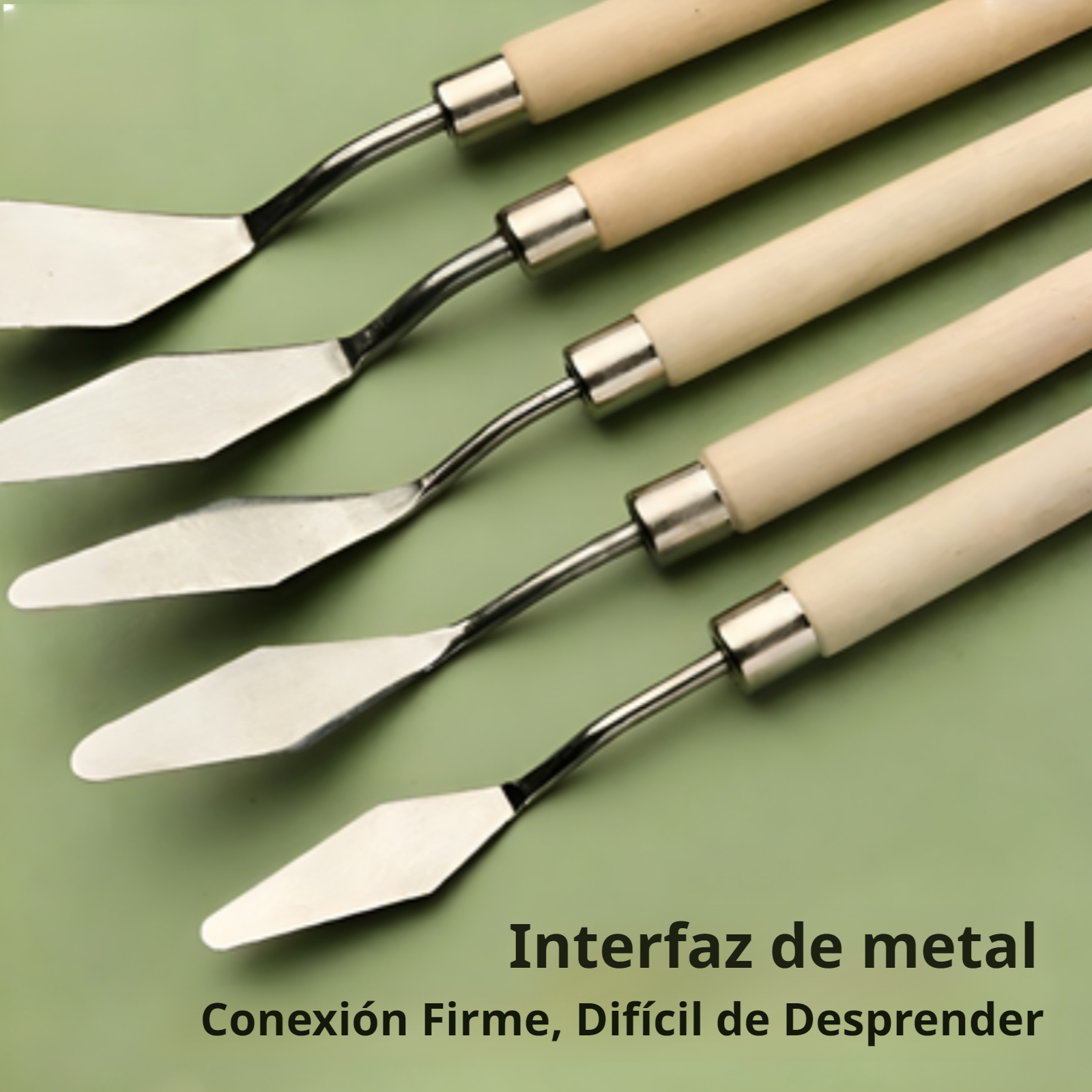 Herramientas para técnicas de pintura al óleo